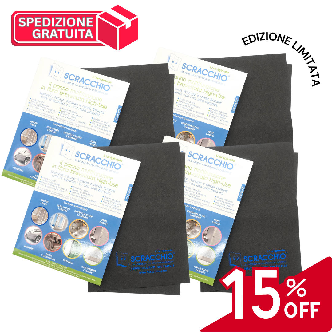 Scracchio Superfici - 4 pack