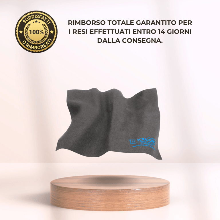 Garanzia soddisfatti o rimborsati per Scracchio Parquet.