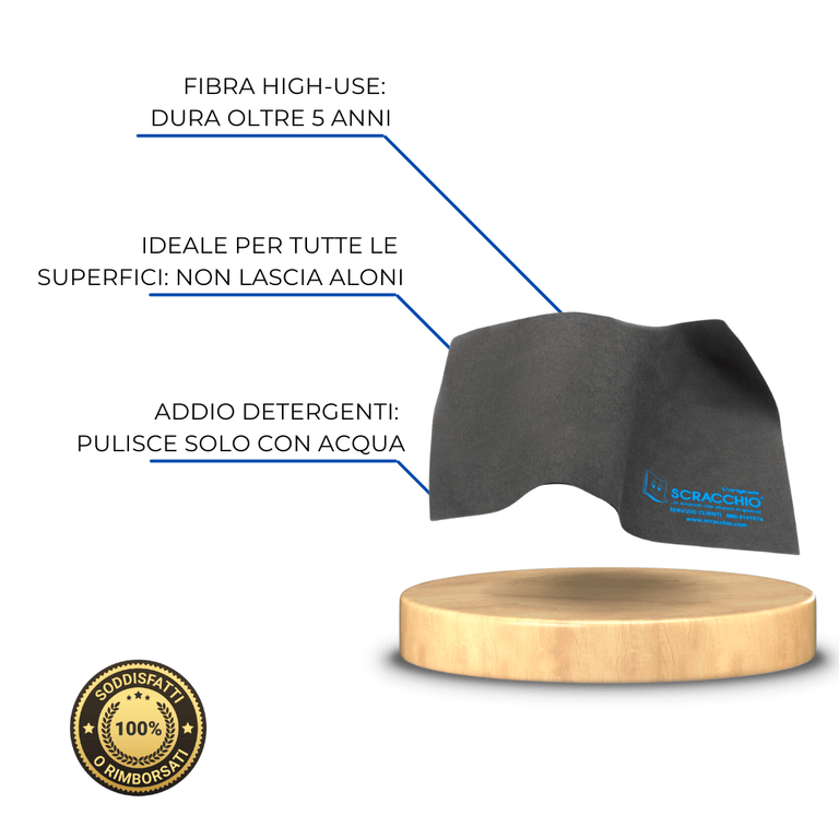 Tre caratteristiche del panno Scracchio Superfici.